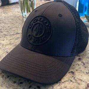 Golds Gym Black Baseball Cap